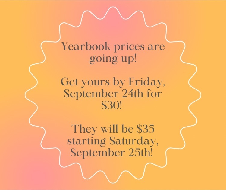 yearbook price increase